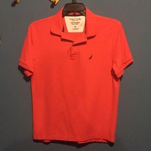 Men’s medium Salmon Nautica polo.